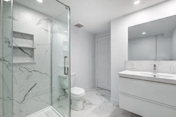 Basement Bathroom Installation in Burnsville